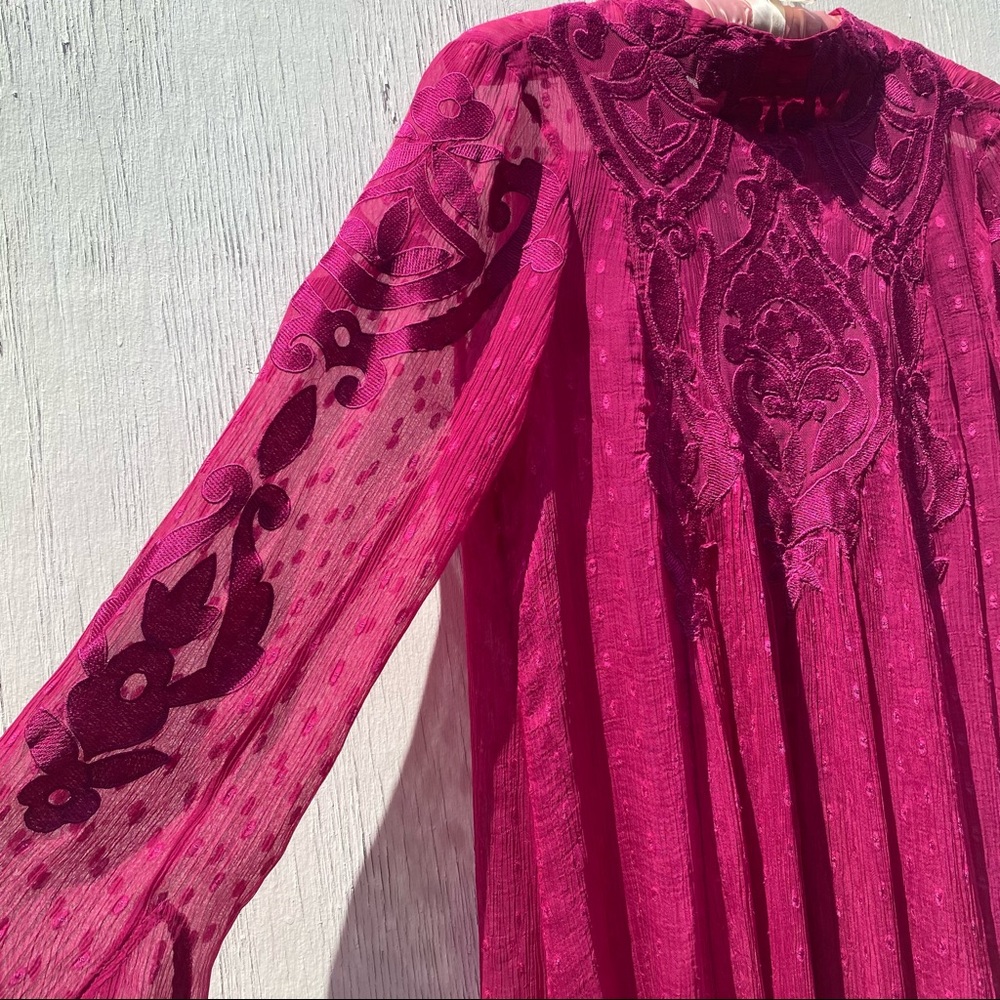 Free People Chiffon Coquette Dress - Picture 7 of 8